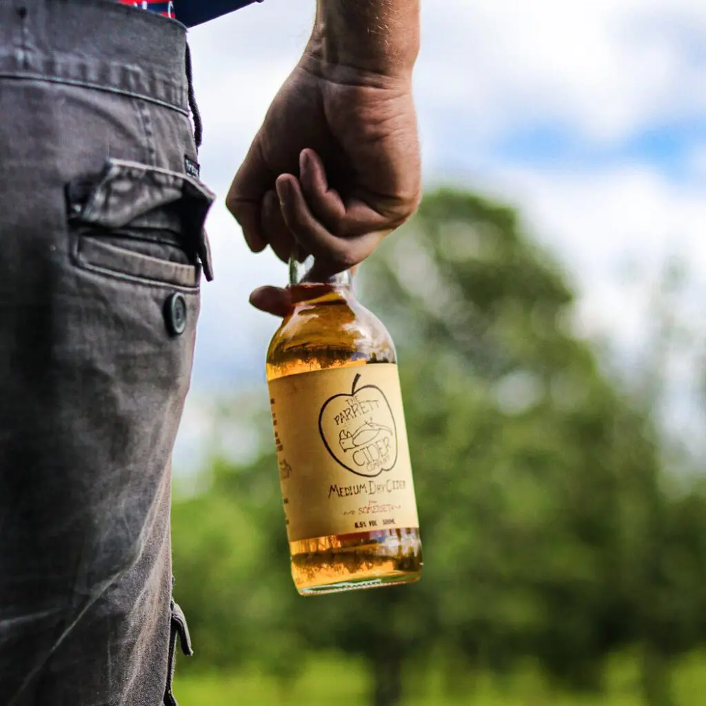 Bottle of cider