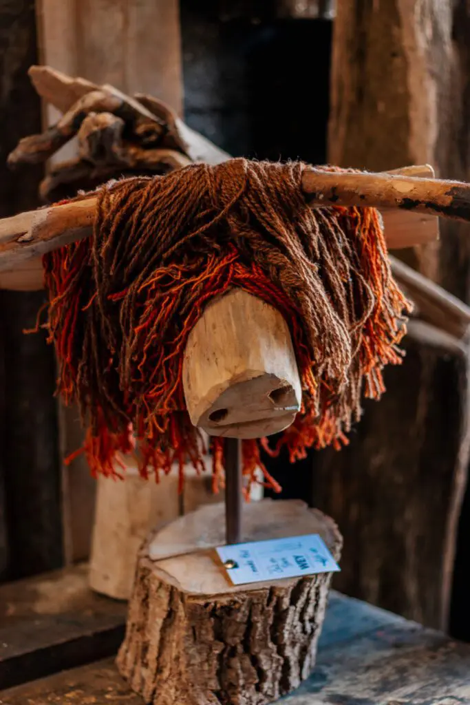 Banner I Made This Driftwood Hidden Somerset Group Highland cow