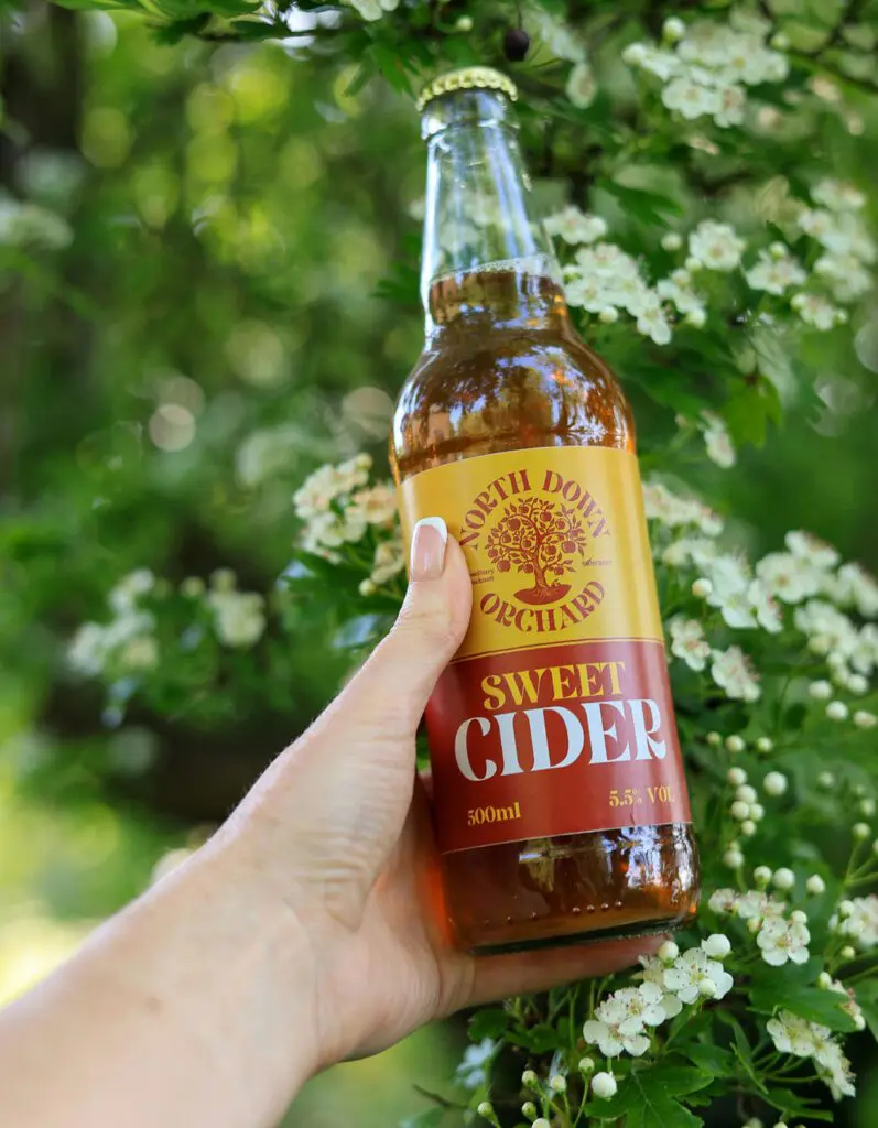 Hidden Somerset British Cider Week North Down Orchard Sweet Bottle