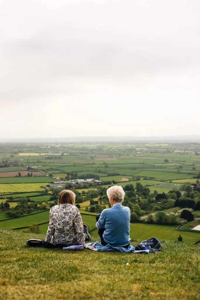 Hidden Somerset Glastonbury Tor view