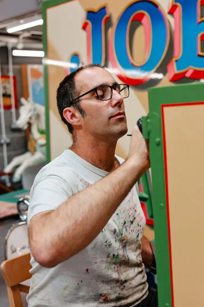 Hidden Somerset Joby Carter Signwriter portrait