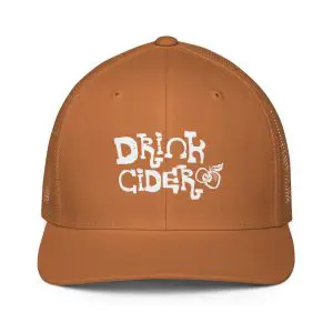 Drink Cider Closed-back trucker cap