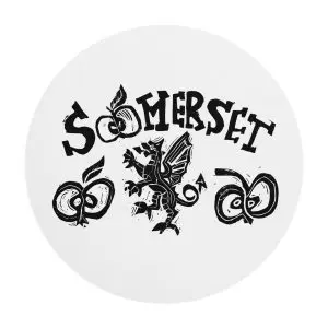 Somerset Round mouse pad