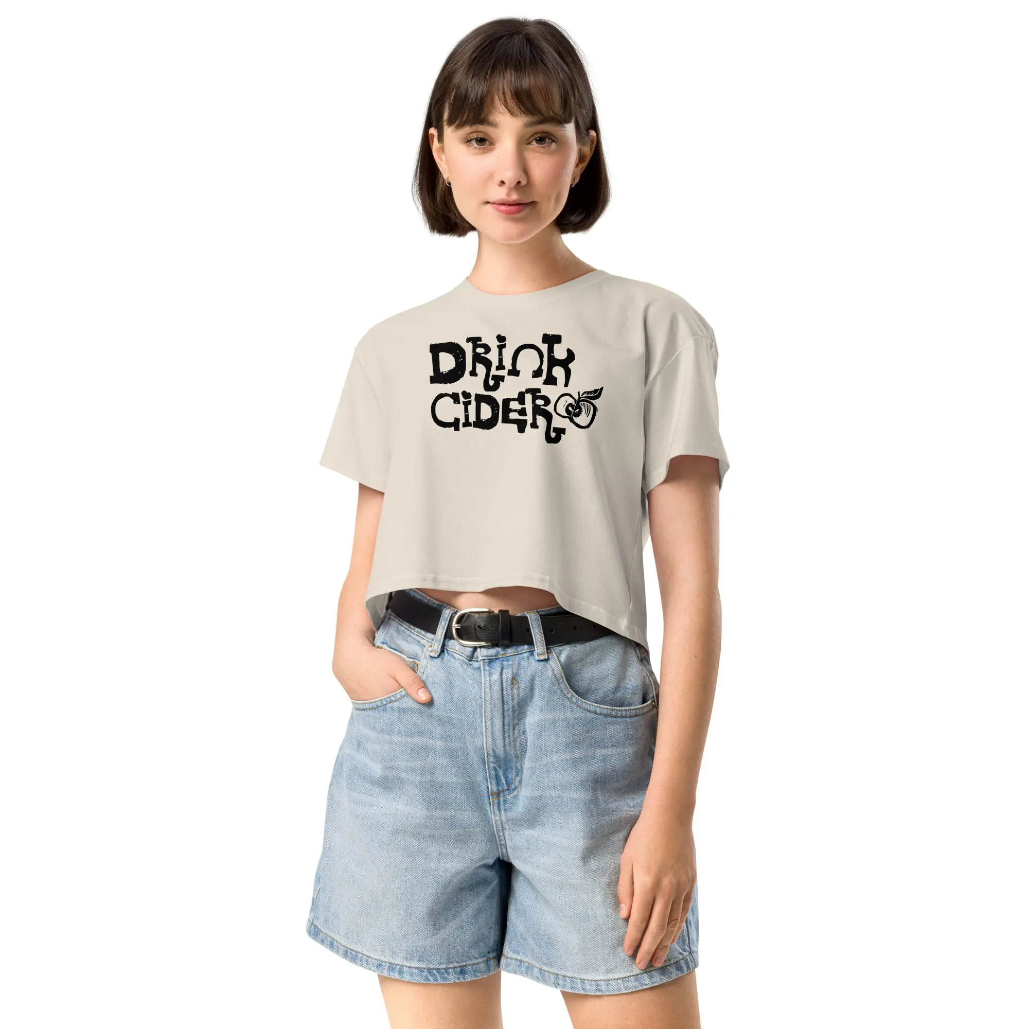 Drink Cider Women’s crop top - Image 5